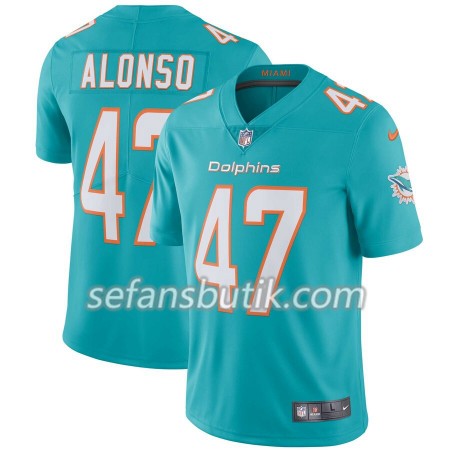 Miami Dolphins Tröjor Kiko Alonso 47 Nike Aqua - Herr Miami Dolphins Tröjor Kiko Alonso 47 Nike Aqua - Herr